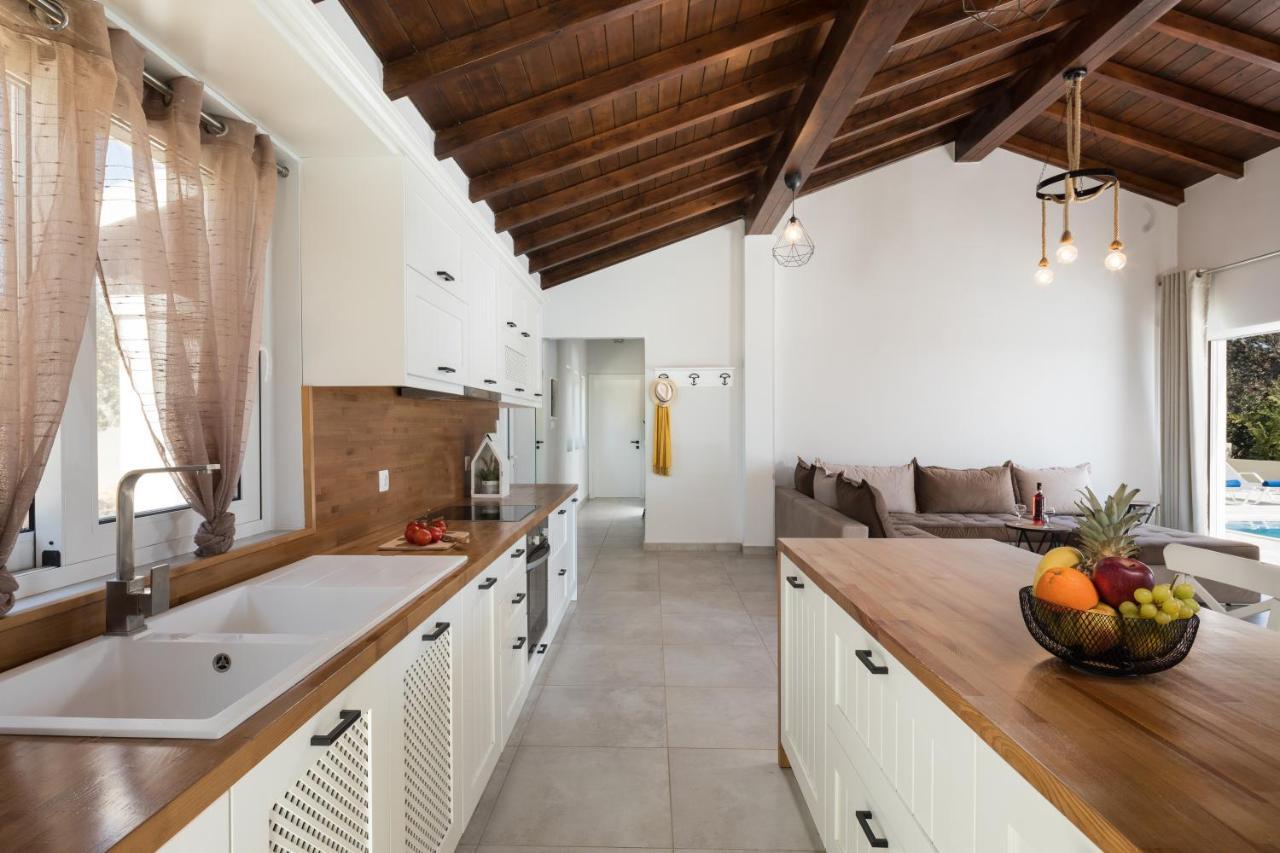 Halikounas Villa Alonaki Bay מראה חיצוני תמונה
