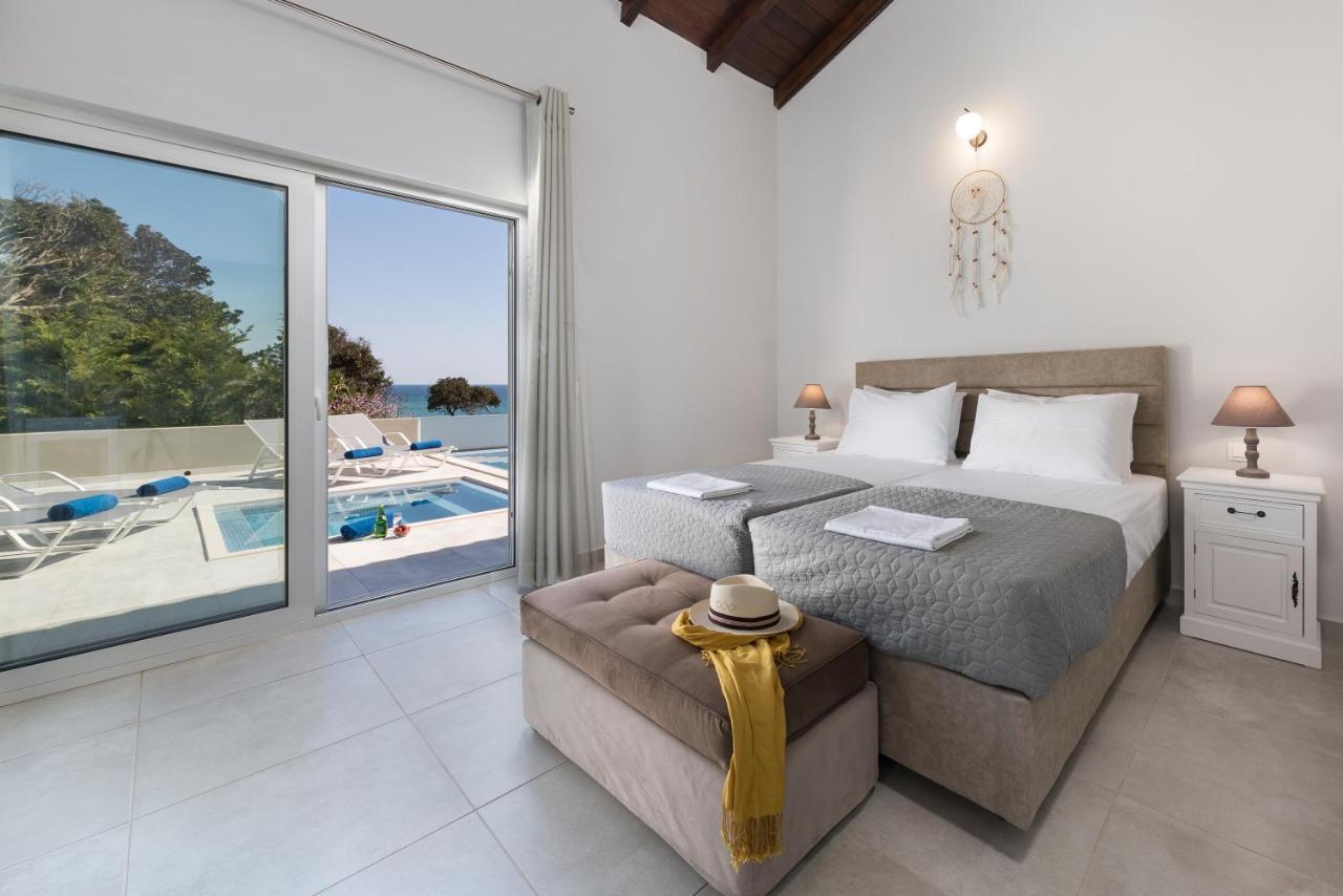 Halikounas Villa Alonaki Bay מראה חיצוני תמונה